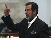 Bývalý irácký prezident Saddám Husajn si vyslechl ortel za své zloiny
