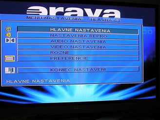 Orava DVD nastaveni