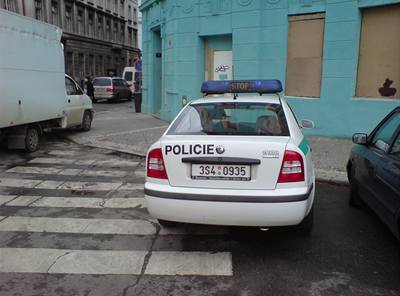 VIP parkování pro policii