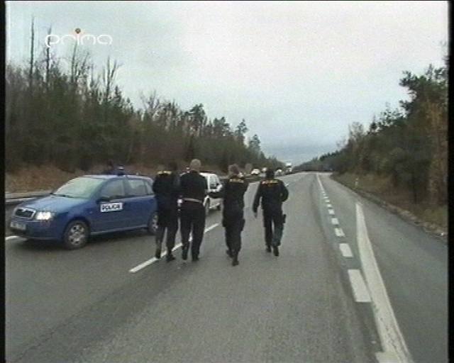 Policie zatkla Jaroslava Starku na strakonické silnici u Mníku pod Brdy.