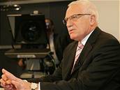 Václav Klaus v debat na Prim