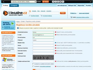 i-legalne.cz - registrace