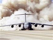 Transportní letoun C-17 Globemaster. Ilustraní foto.