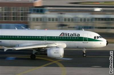 Letadlo spolenosti Alitalia