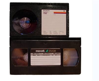 Betamax a VHS