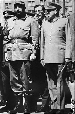 Pinochet a Castro