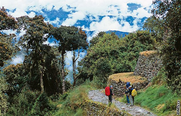 Incká stezka k Machu Picchu