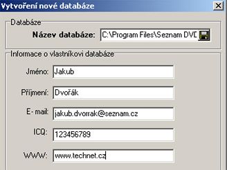 Seznam DVD