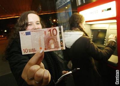 Slovinci oslavují euro