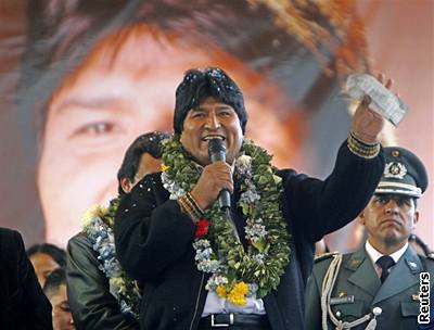 Bolivijský prezident Evo Morales