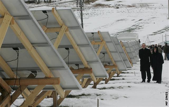 Solární elektrárna v Buanovicích má výkon 600 kW.