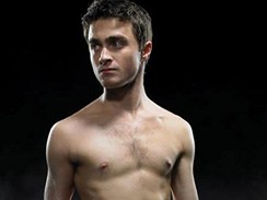 Daniel Radcliffe pi zkouce hry Equus