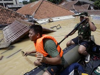 Zplavy v Jakart