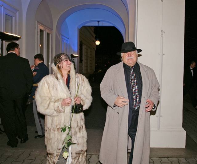 Milan Kníák s manelkou Marií Saudkovou-Geislerovou  