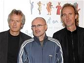 Kapela Genesis - (zleva) Tony Banks, Phil Collins a Mike Rutherford