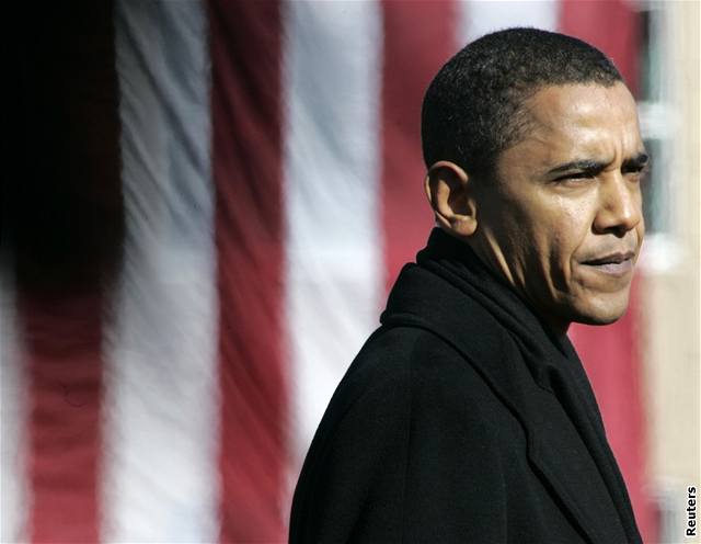 Afroamerický senátor Barack Obama oznámil, e chce do Bílého domu