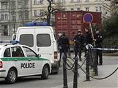 Zbloudilý kamion u Svobodné Evropy vyvolal obavy policist.