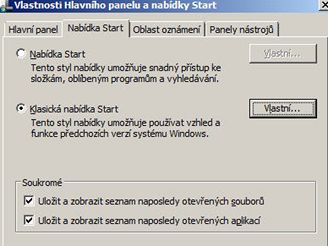 Zbavte se novho kabtku Windows Vista