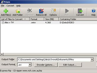 Prism Video File Converter 