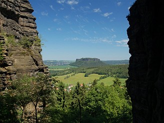 Vlet do Saskho vcarska na Pfaffenstein