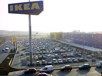 Praha, ern Most, Ikea