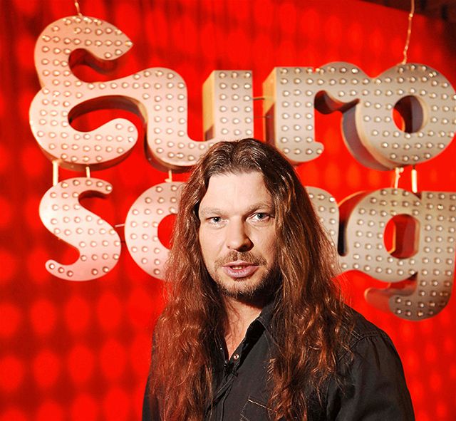 Jií Korn, moderátor soute Eurosong