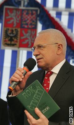 Globální oteplování je prost nesmysl, ekl mimo jiné Václav Klaus.