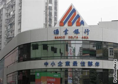Z penz uloených v bance v Macau prý severokorejský reim platil zaízení na výrobu zbraní hromadného niení