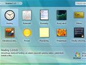 Miniaplikace ve Windows Vista