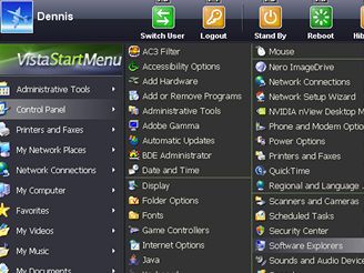 Vista Start Menu SE  