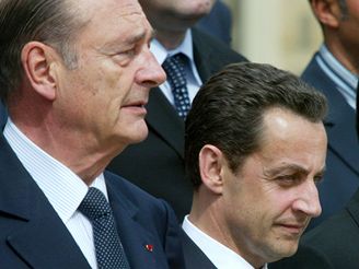 Jacques Chirac a Nicolas Sarkozy