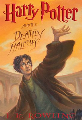 Harry Potter and Deathly Hallows - americká obálka, kterou pebírá i Albatros