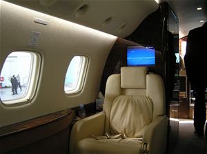 Luxusn trysk Embraer Legacy 600