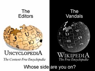 Uncyclopedia.org vs Wikipedia.org