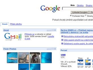 Personalizace Google