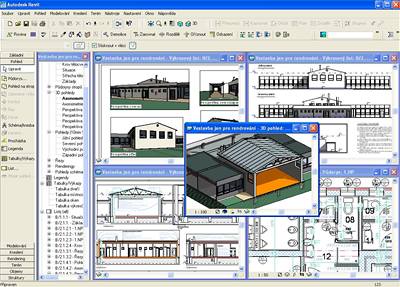 Projekt vypracovaný pomocí CAD technologií