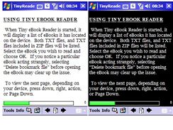Tiny eBook Reader