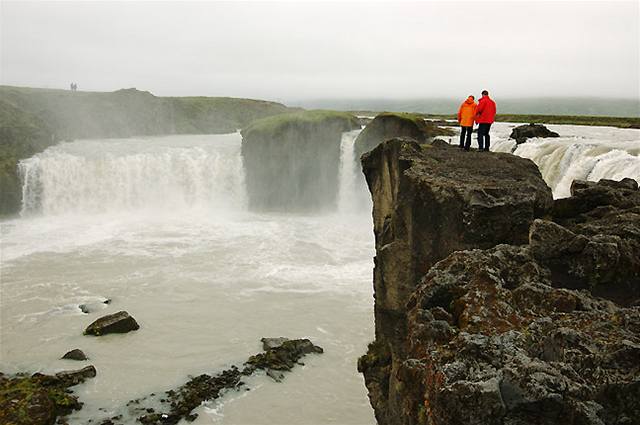 Druhý nejvyí vodopád islandu Haifoss