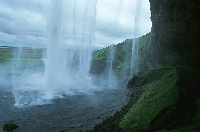 Druhý nejvyí vodopád islandu Haifoss