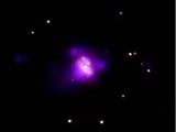 Zatmn ern dry v galaxii NGC 1365