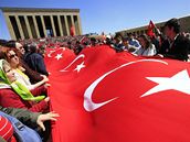 V tureckých mstech se v posledních týdnech konaly statisícové demonstrace