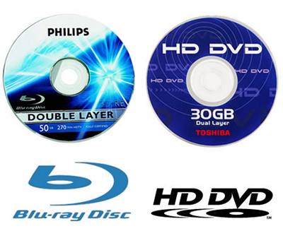 Blu-ray Disc a HD DVD