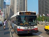 Autobusy v Chicagu bude moné sledovat pomocí GPS.