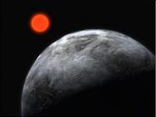 Obrázek superplanety u hvzdy Gliese 581
