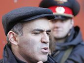 Garri Kasparov - pedstavitel ruské opozice proti prezidentu Putinovi
