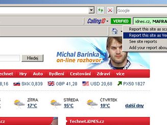 CallingID Toolbar 