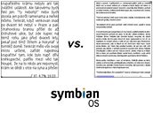 Srovnání aplikací QReader a MobiPocket Reader pro mobilní telefony s OS Symbian