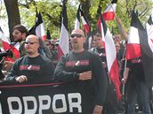 Prvomjov pochod neonacist Brnem