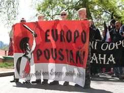 Prvomjov pochod neonacist v Brn