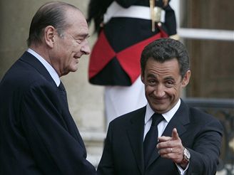 Jacques Chirac a Nicolas Sarkozy